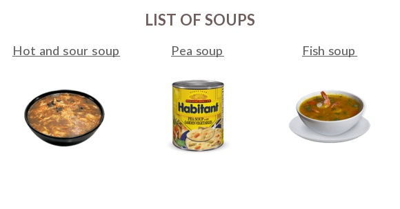 Soups Full List With Names Images And Nutrition Info