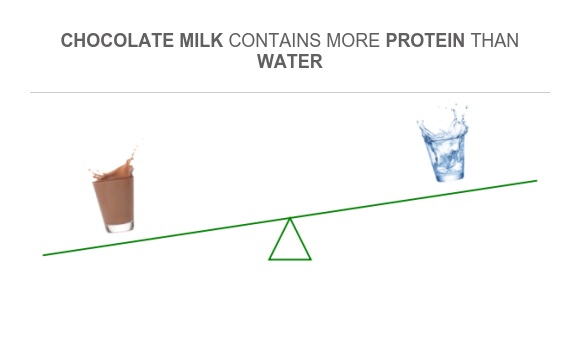 Curated visual reference: Fresh Look at Compare Protein In Chocolate Milk To Protein In Water