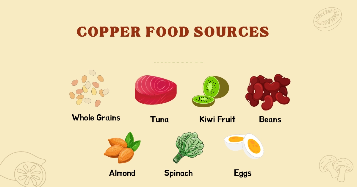Copper Health Benefits, Foods List, and Supplements