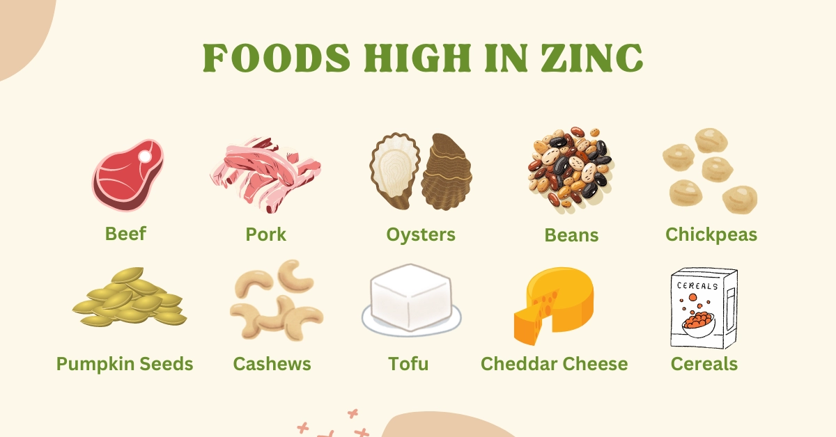 Zinc Health Benefits, Dietary Sources, Deficiency, and Supplements