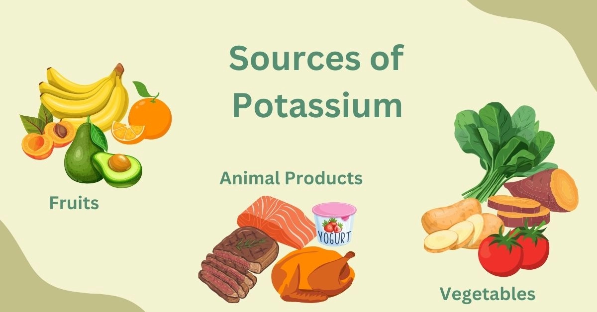 Potassium — Food Sources, Daily Intake, Deficiency Symptoms