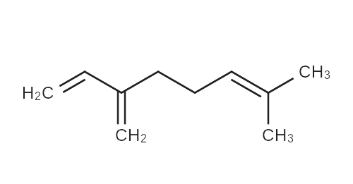 Myrcene structure