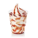 Ice cream sundae cone