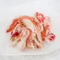 Crustaceans, crab, alaska king, raw